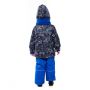 Костюм для мальчика (куртка, полукомбинезон, шарф) M821W16/470 Теплый снег
