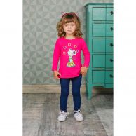 Платье трикотажное  для девочек