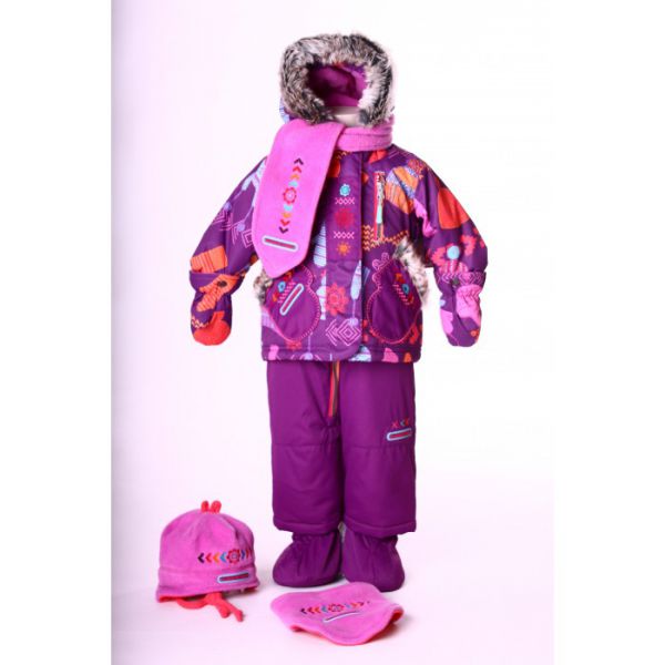 Зимний костюм для девочки  E 506 W16/537-1 Deux par deux