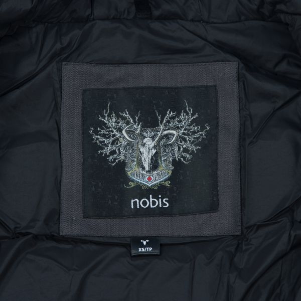 Куртка пуховая LITTLE LIAM Ch Steel Grey jacket/1 Nobis
