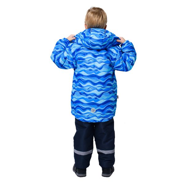 Демисезонная куртка «Море» OPS (200 гр.) 082018/257/stripes blue aster OPS