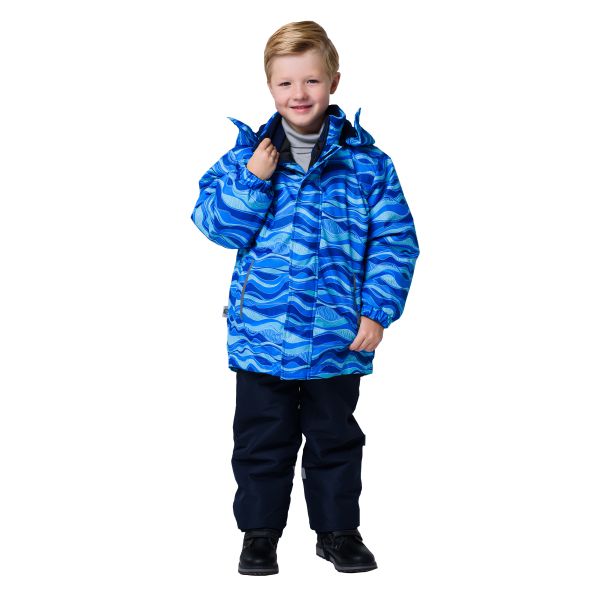 Демисезонная куртка «Море» OPS (200 гр.) 082018/257/stripes blue aster OPS