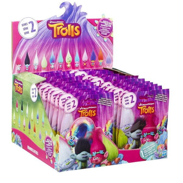 Hasbro Trolls B6554 Тролли в закрытой упаковке B6554 HASBRO TROLLS